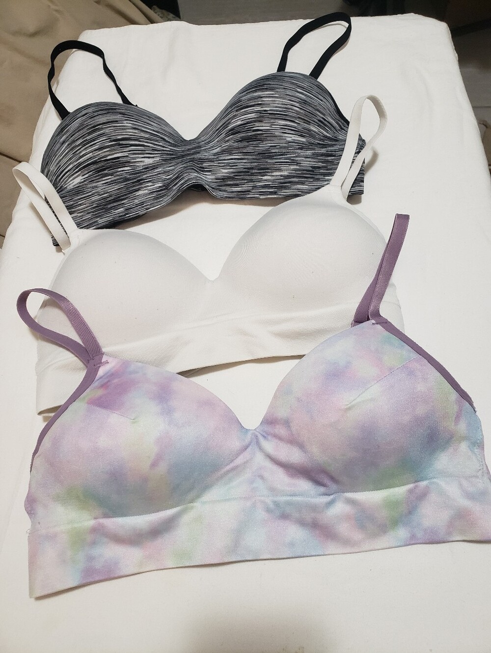 3 Tee Shirt Bras Sm - Picture 3 of 10